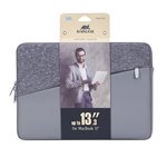 Rivacase 7903 custodia notebook 13.3  grigio