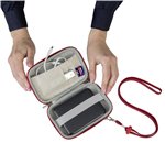 Rivacase 9101 HDD borsa 2,5 rosso