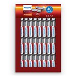 1x40 Philips Power Alkaline AAA batteria Promo Pack