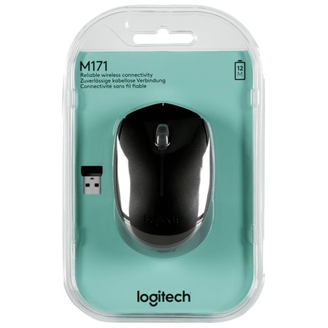 Logitech M171 Wireless Mouse nero