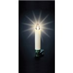 Krinner Superlight Bavaria Mini Flame 12pz set avorio