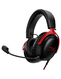 HyperX Cloud III, nero/rosso cuffia da gioco
