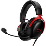 HyperX Cloud III, nero/rosso cuffia da gioco