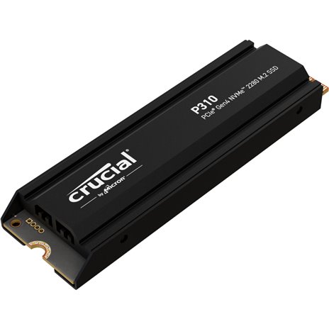 Crucial P310 Gen4 2280       1TB NVMe PCIe M.2 SSD mit heats