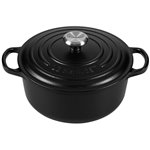 Le Creuset Signature casseruola roton. 20 cm nero