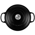 Le Creuset Signature casseruola roton. 26 cm nero
