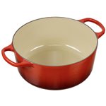 Le Creuset Signature casseruola roton. 26 cm rosso ciliegia