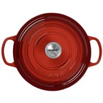 Le Creuset Signature casseruola roton. 26 cm rosso ciliegia