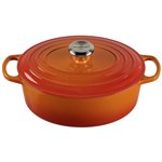 Le Creuset Signature casseruola ovale 27 cm arancio