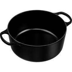 Le Creuset Signature casseruola roton. 30 cm nero 2