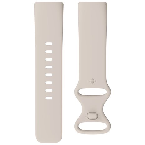 Fitbit Charge 6 braccialetto porcelain /argento
