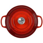 Le Creuset Signature casseruola roton. 20 cm rosso ciliegia