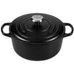 Le Creuset Signature casseruola roton. 24 cm nero