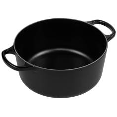 Le Creuset Signature casseruola roton. 24 cm nero 2