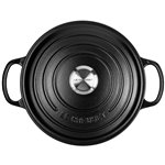 Le Creuset Signature casseruola roton. 24 cm nero
