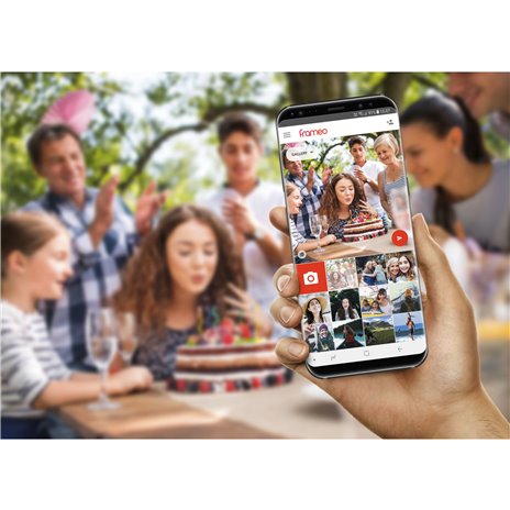 Denver Frameo PFF-1015 nero 25,4cm (10,1 ) 16GB