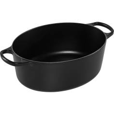 Le Creuset Signature casseruola nero ovale 33 cm 2