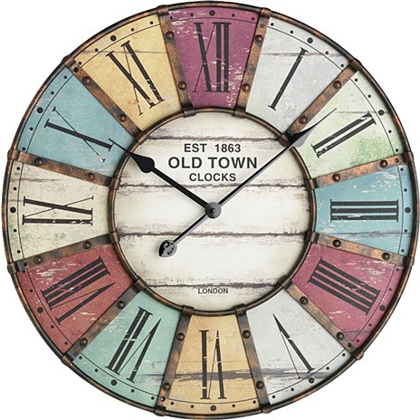 TFA 60.3021 Old Town orologio da parete XXL