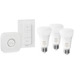 Philips Hue LED lampada E27 conf da 3p. White Color Amb. + S
