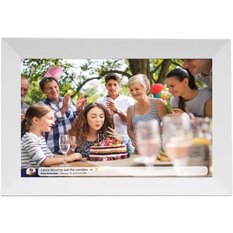 Denver Frameo PFF-1024 MK2 15,4cm (10,1 ) 16GB bianco