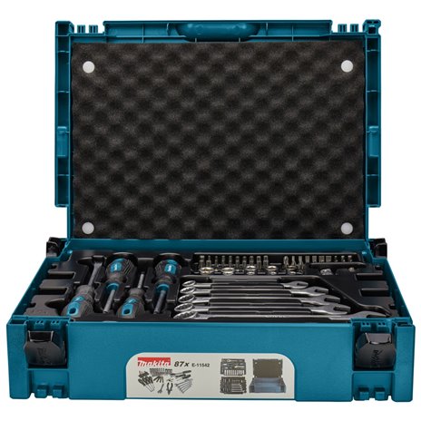 Makita E-11542 set utensili 87 pz. in MAKPAC m. 1