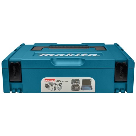 Makita E-11542 set utensili 87 pz. in MAKPAC m. 1
