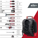 Wiha zaino portautensili mechanic