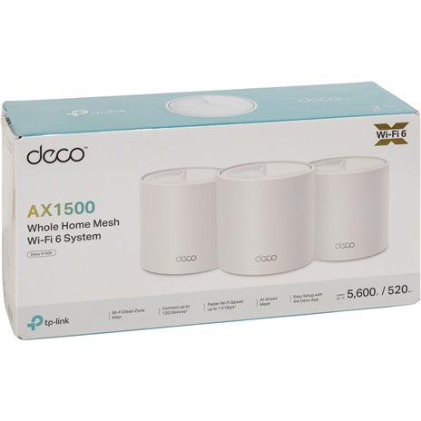 TP-Link Deco X1500 (confez. da 3 pz)