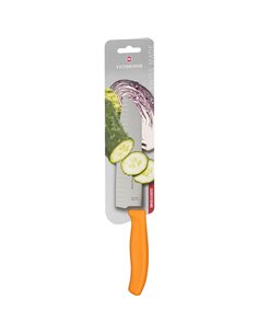 Victorinox Swiss Classic coltello santoku 17cm arancione