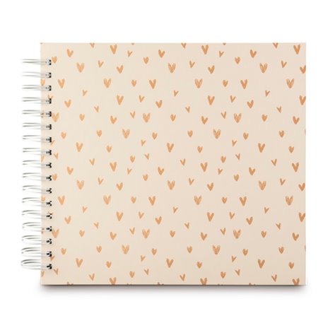 Hama Lovely Spiral beige   28x24 50 pagine bianche