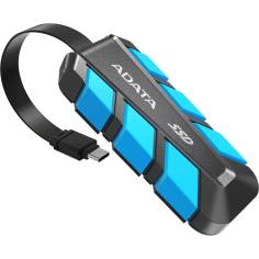 ADATA SSD esterno SC740  500GB Plug&Go blu 1050/1000 MIL.STD 2