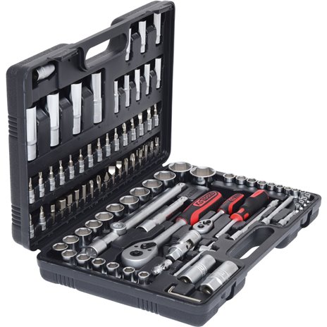 KS Tools 1/4 +1/2  set chiavi a bussola 94 pezzi