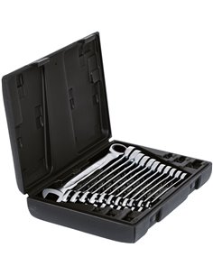 KS Tools GEARplus 12 pz. chiavi ad anello a cricchetto