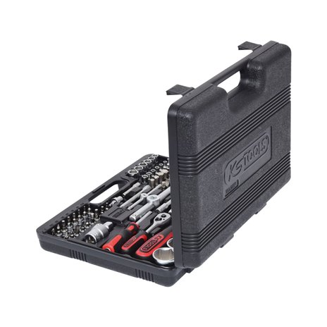 KS Tools 1/4 +1/2  serie di chiavi a bussola 82 pz. 911.0682