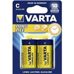 1x2 Varta Longlife Extra Baby C LR 14