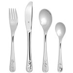 WMF posate per bambini set 4 pezzi Safari