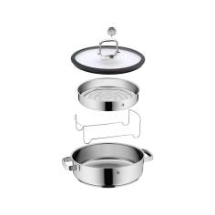 WMF Vitalis sistema cottura vapore coperchio in vetro 28cm 2