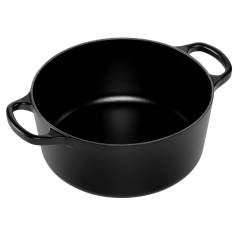 Le Creuset Signature casseruola roton. 22 cm nero 2