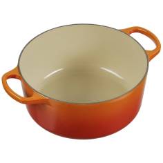 Le Creuset Signature casseruola roton. 24 cm arancio 2