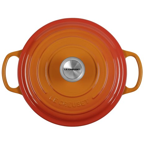 Le Creuset Signature casseruola roton. 24 cm arancio