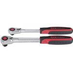 KS Tools SlimPOWER set leve a cricco, 2 pz. 1/4 +1/2