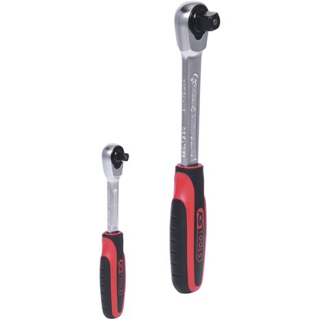 KS Tools SlimPOWER set leve a cricco, 2 pz. 1/4 +1/2