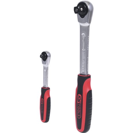 KS Tools SlimPOWER set leve a cricco, 2 pz. 1/4 +1/2