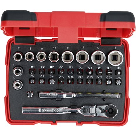 KS Tools 1/4  TORSIONpower set di punte 33 pz.