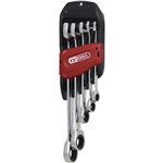 KS Tools DUO GEARplus 5 pz. set chiavi a cricco combinate