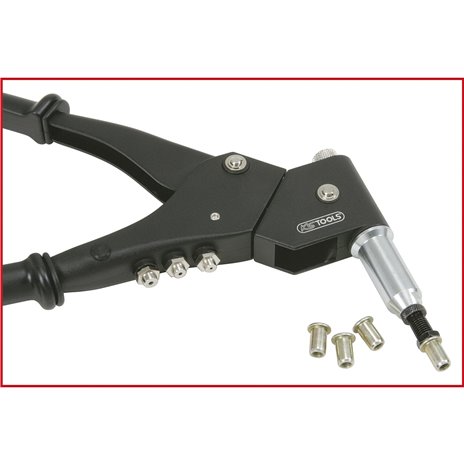 KS Tools Kit rivettatrice manuale, 10 pz.