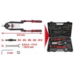 KS Tools set pinze rivetti univers. 17pz