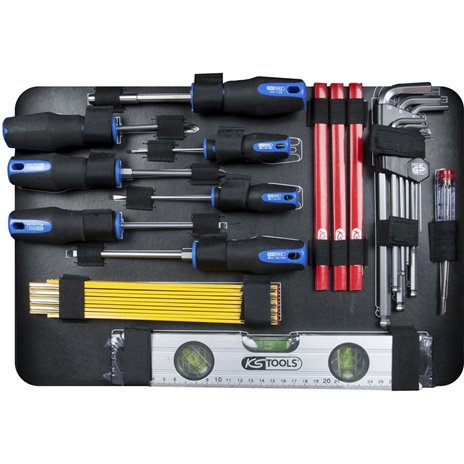 KS Tools 1/4 +1/2  valigetta utensili per sanitari, 95 pz.