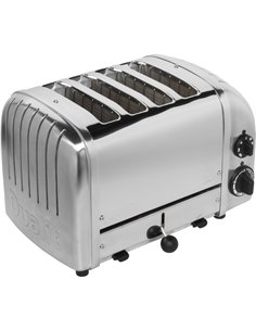 Dualit 4 Slot tostapane lucido