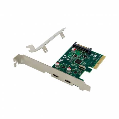 Conceptronic  2-Port USB 3.2 Gen 2 tipo C PCIe Card